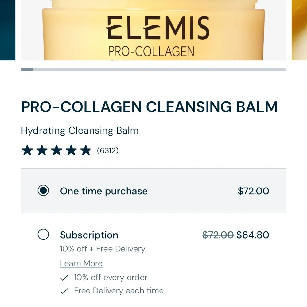 ELEMIS Pro-Collagen Cleansing Balm . Unopened - Picture 3 of 3